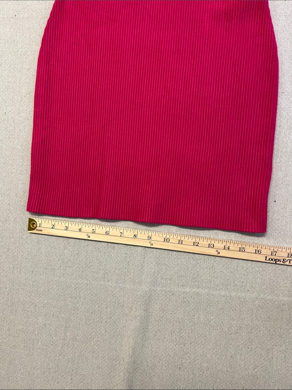 House of Harlow 1960 Pink Ribbed Bodycon Midi Dress Medium - Picture 9 of 12